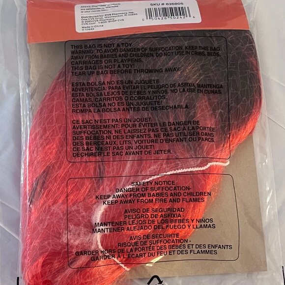 Red Wig 10 inches Sexy Wig Party Wig Adult Wig Fun‎ Party Couple Goals Cute Wig - Picture 2 of 5